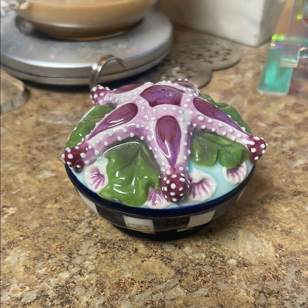 J. McCall Blue Sky Clayworks Starfish Salt Shaker